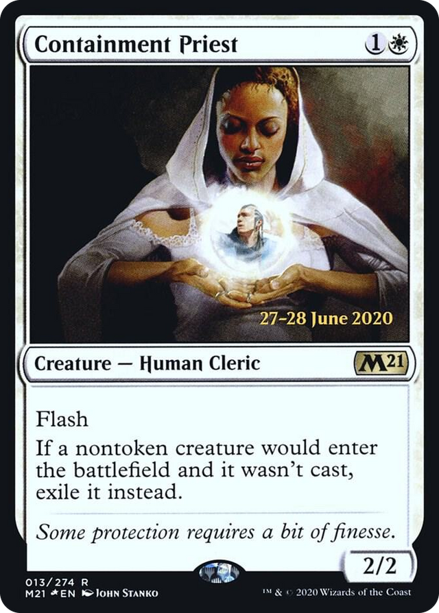 0013 Containment Priest R Prerelease Cards