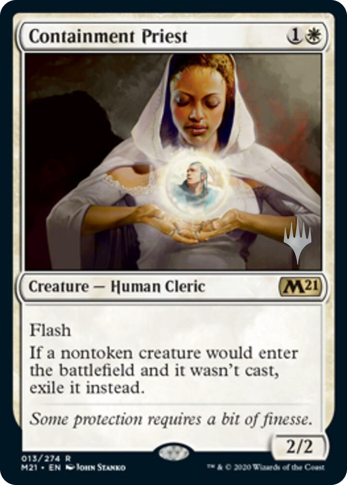 0013 Containment Priest R Promo Pack: Core Set 2021