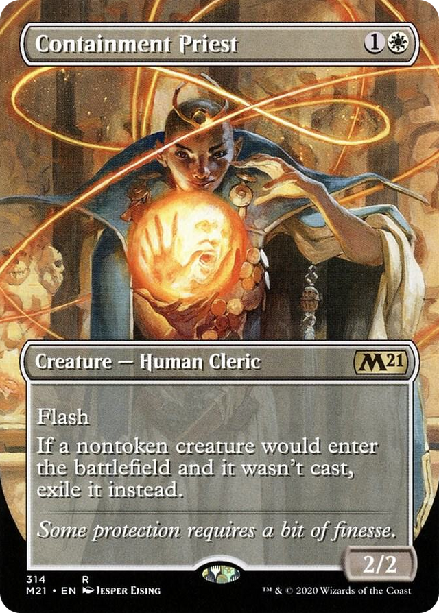 0314 Containment Priest (Alternate Art) R Core Set 2021