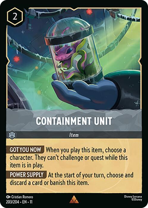 0203 Containment Unit Rare Winterspell