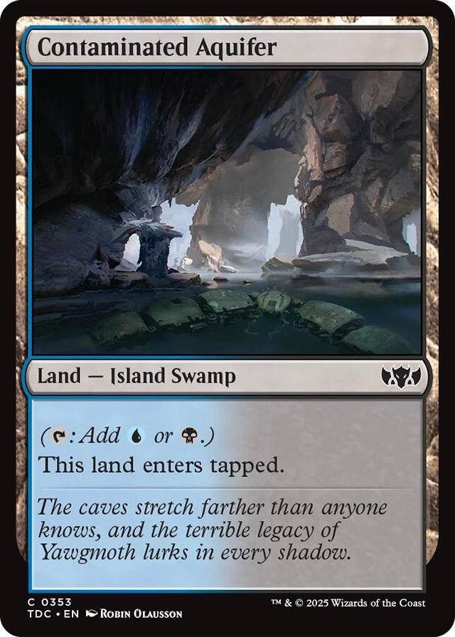 0353 Contaminated Aquifer C Commander: Tarkir: Dragonstorm