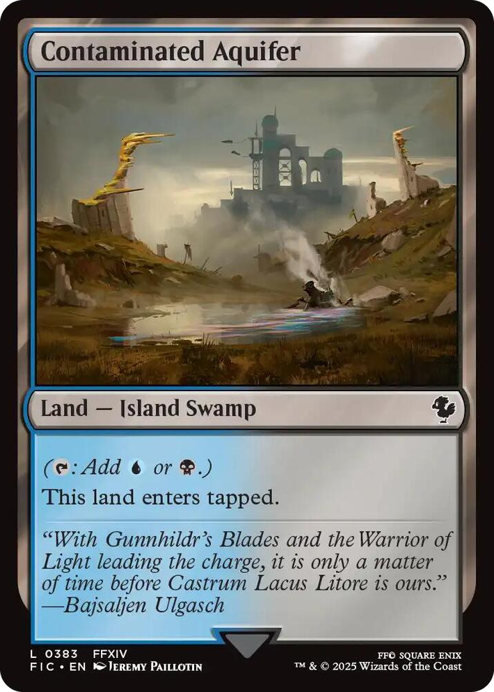 0383 Contaminated Aquifer L Commander: FINAL FANTASY
