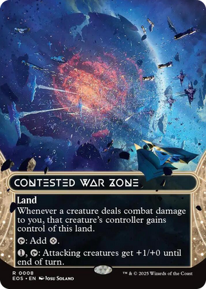 0008 Contested War Zone (0008) (Borderless) R Edge of Eternities: Stellar Sights