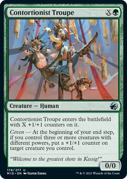 0178 Contortionist Troupe U Innistrad: Midnight Hunt