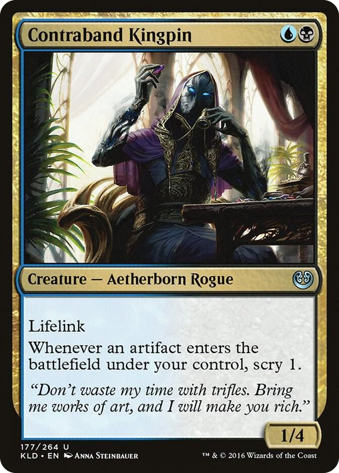 Contraband Kingpin #177 U - Kaladesh Pokemon card