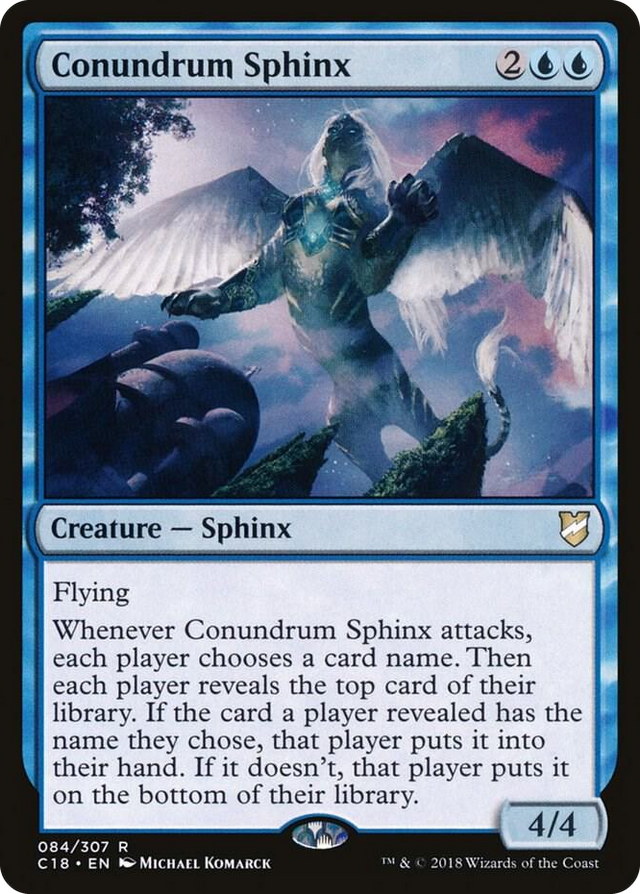 0084 Conundrum Sphinx R Commander 2018
