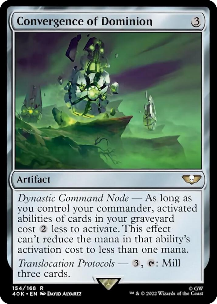 0154 Convergence of Dominion R Universes Beyond: Warhammer 40,000