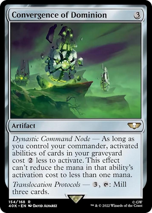 0154 Convergence of Dominion R Universes Beyond: Warhammer 40,000
