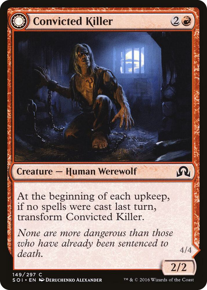 Convicted Killer #149 C - Shadows over Innistrad Pokemon card