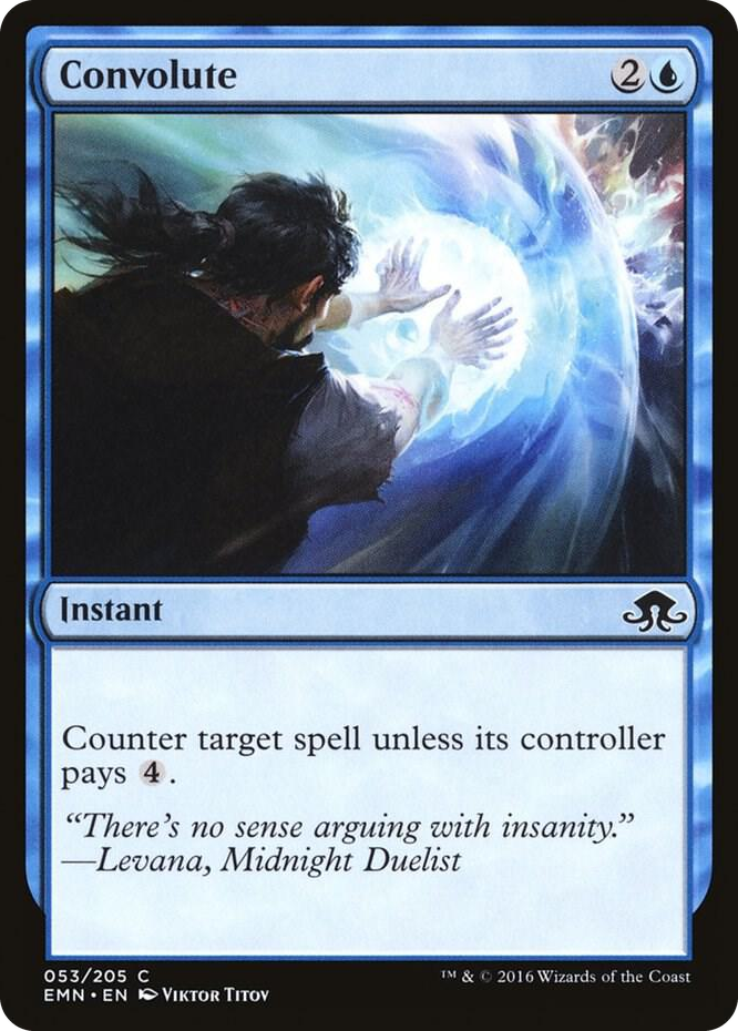 Convolute #53 C - Eldritch Moon Pokemon card