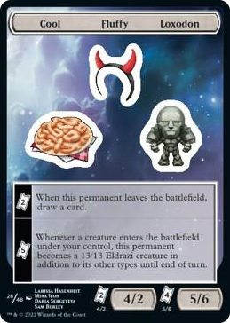 0028 Cool Fluffy Loxodon T Unfinity