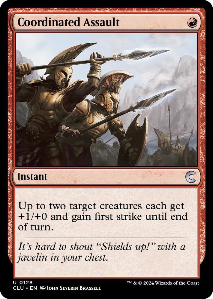 0128 Coordinated Assault U Ravnica: Clue Edition