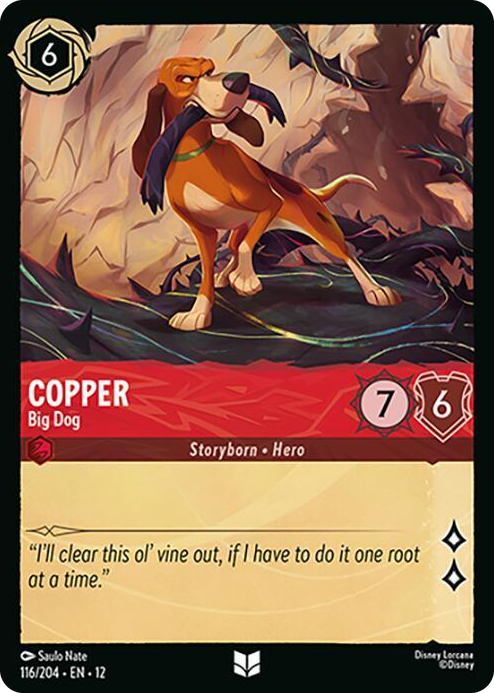 0116 Copper - Big Dog Uncommon Wilds Unknown