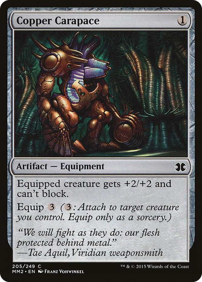 0205 Copper Carapace C Modern Masters 2015