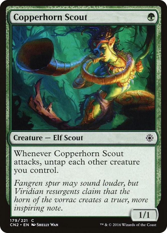Copperhorn Scout #179 C - Conspiracy: Take the Crown Pokemon card