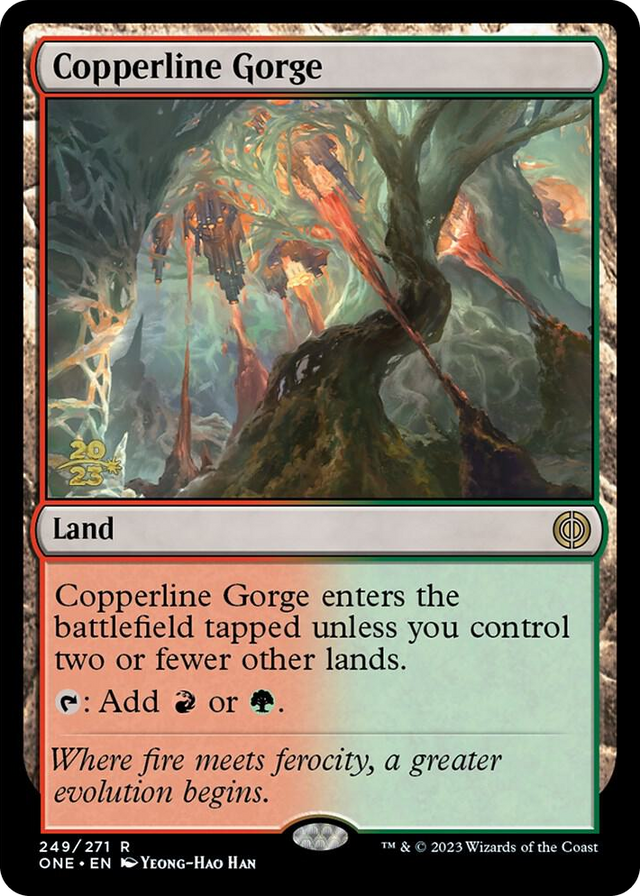 0249 Copperline Gorge R Prerelease Cards