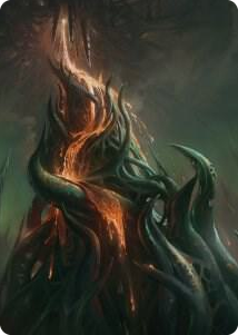 Copperline Gorge Art Card #57 S - Art Series: Phyrexia: All Will Be One Pokemon card