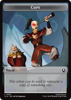 0001 Copy (0001) // Clue (0016) Double-Sided Token T The Last Airbender
