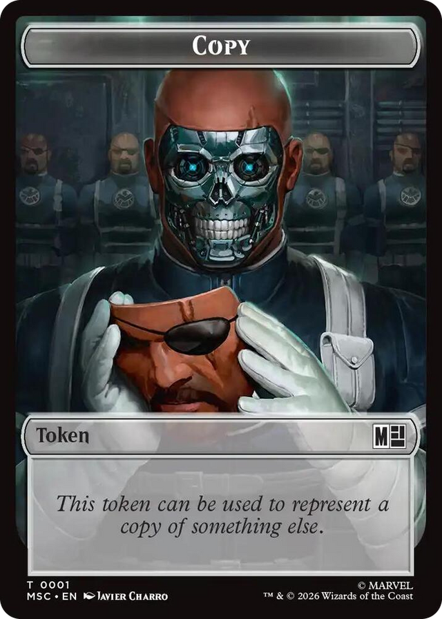 0001 Copy (0001) // Wall (0003) Double-Sided Token T Commander: Marvel Super Heroes