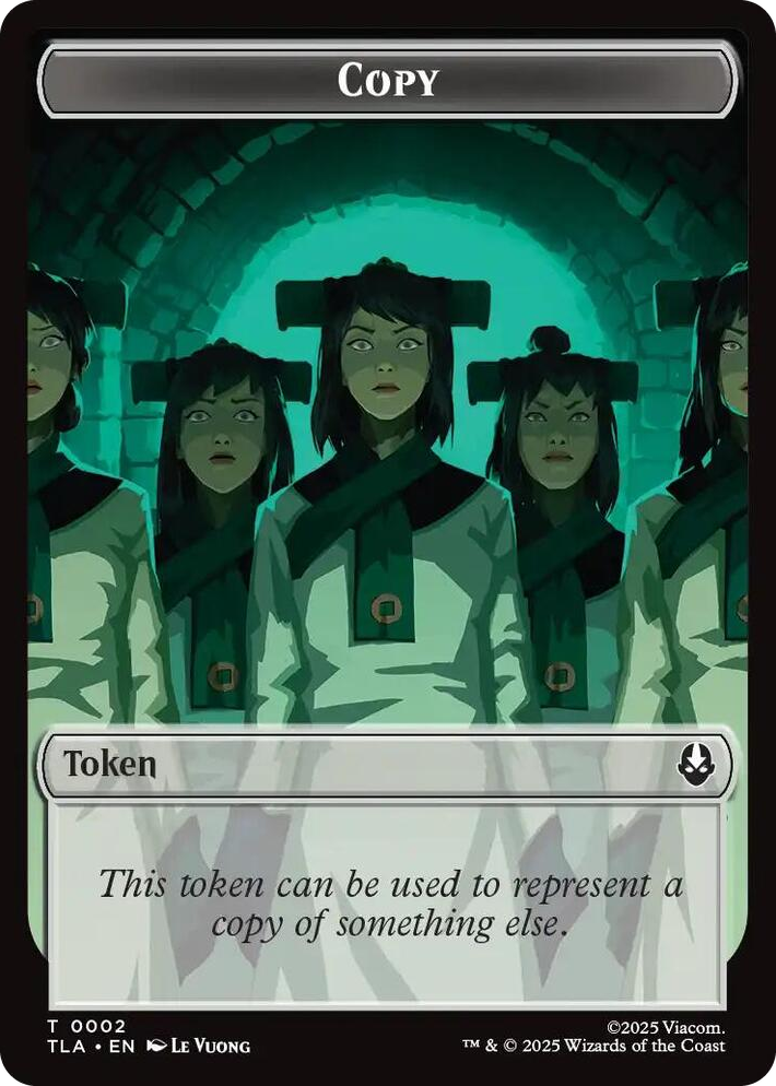 0002 Copy (0002) // Soldier (0011) Double-Sided Token T The Last Airbender