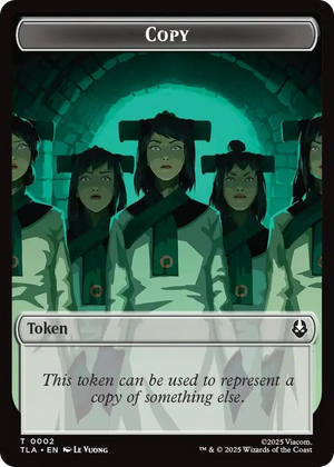 0002 Copy (0002) // Soldier (0011) Double-Sided Token T The Last Airbender