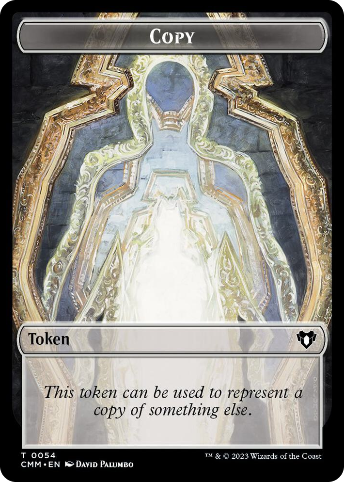 0054 Copy (0054) // Bird Double-Sided Token T Commander Masters