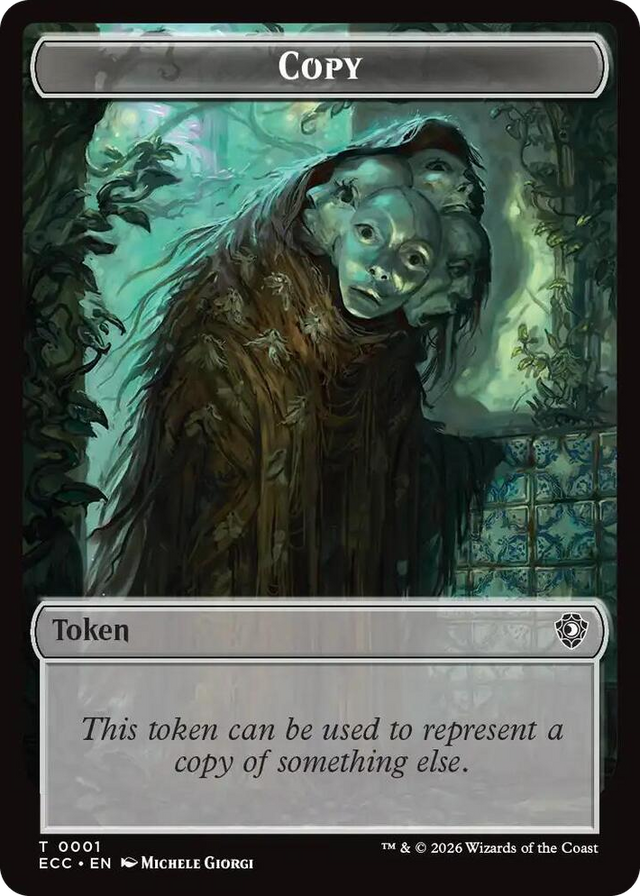 0001 Copy // Elemental (0002) Double-Sided Token T Commander: Lorwyn Eclipsed