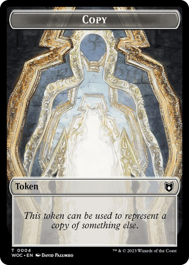 0002 Copy // Royal Role / Virtuous Role Double-Sided Token T Commander: Wilds of Eldraine