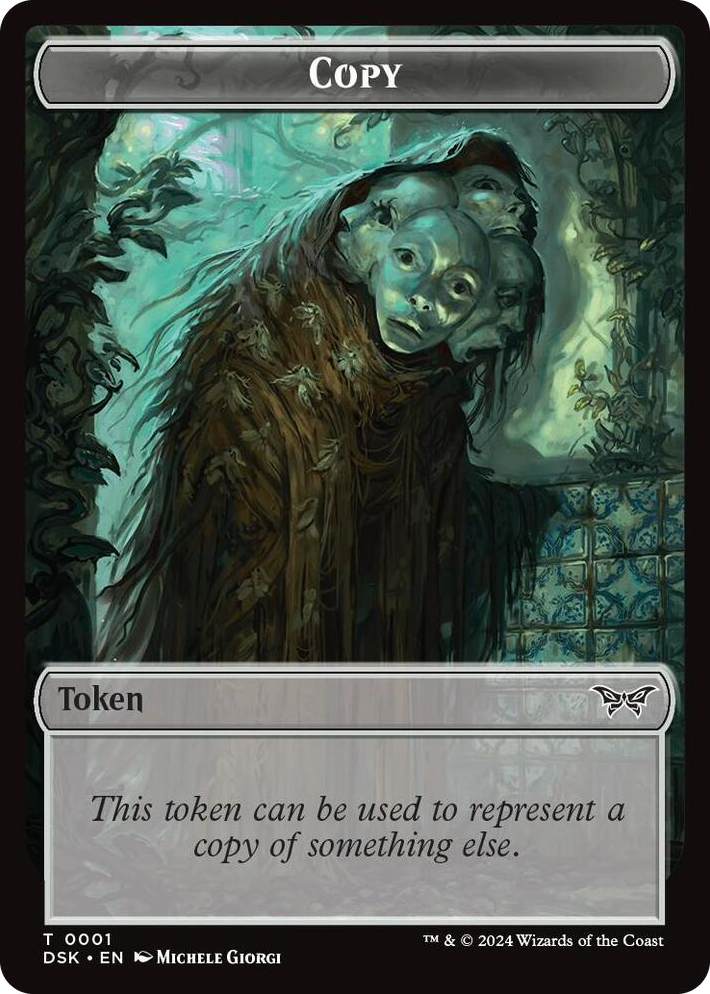 0001 Copy Token T Duskmourn: House of Horror