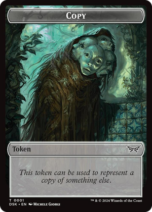 0001 Copy Token T Duskmourn: House of Horror