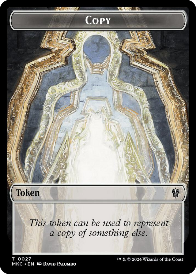 0027 Copy // Zombie Double-Sided Token T Commander: Murders at Karlov Manor