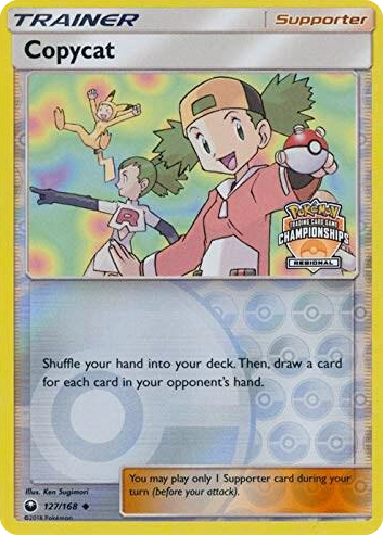 0127 Copycat - 127/168 (Regional Championships) Promo League & Championship Cards