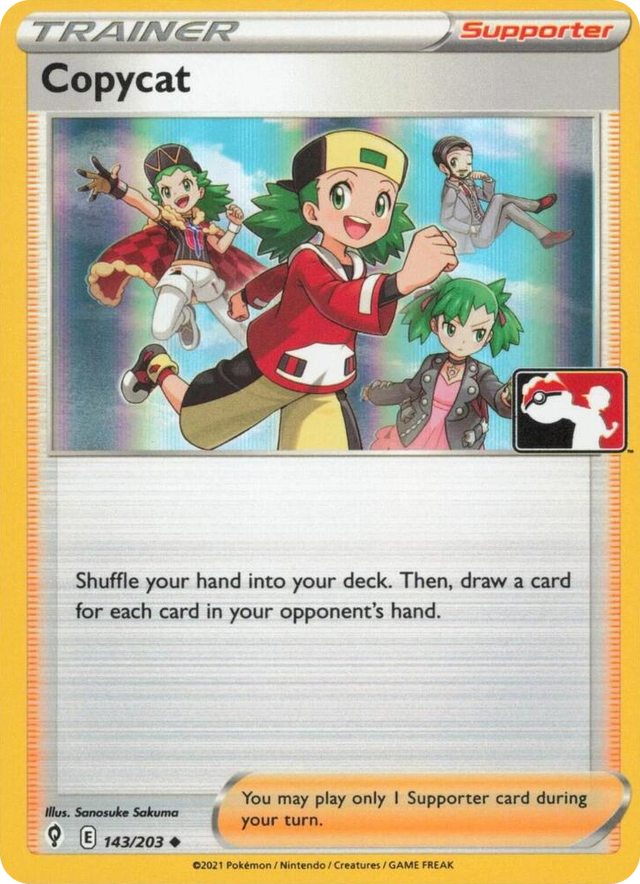 0143 Copycat Uncommon Prize Pack Series Cards