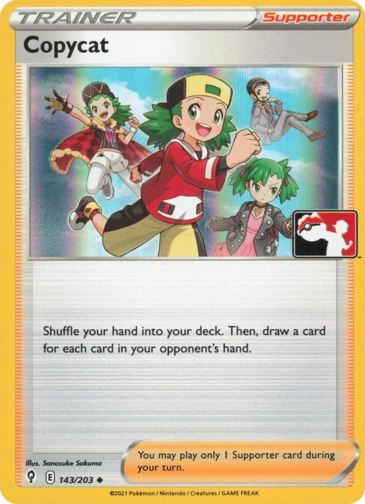 0143 Copycat Uncommon Prize Pack Series Cards
