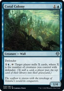0045 Coral Colony U Dominaria United