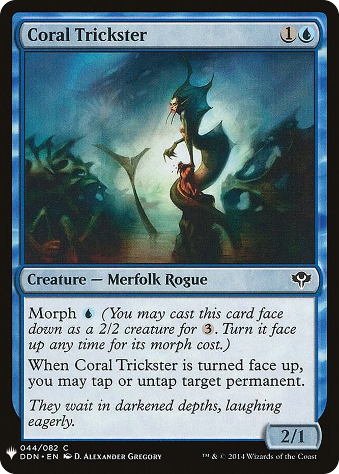 0044 Coral Trickster C The List Reprints