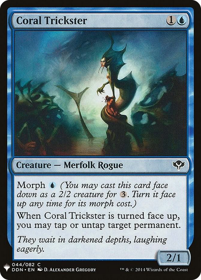 0044 Coral Trickster C The List Reprints