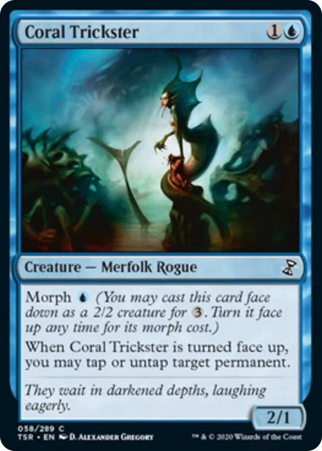 0058 Coral Trickster C Time Spiral: Remastered
