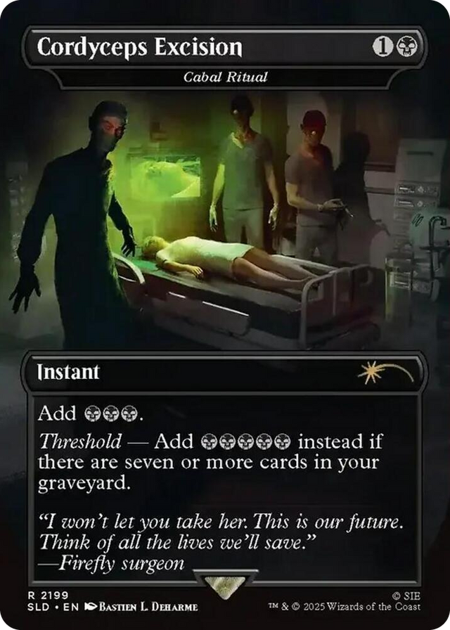 2199 Cordyceps Excision - Cabal Ritual R Secret Lair Drop Series