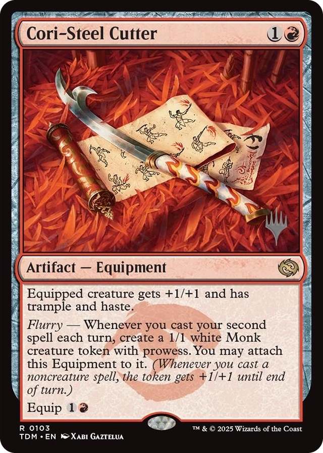 0103 Cori-Steel Cutter R Promo Pack: Tarkir: Dragonstorm