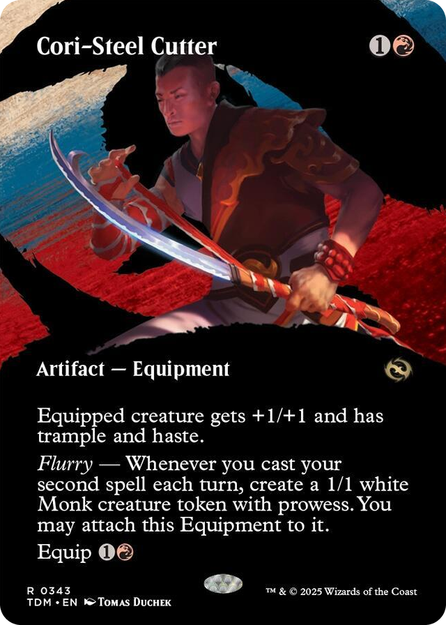 0343 Cori-Steel Cutter (Borderless) R Dragonstorm