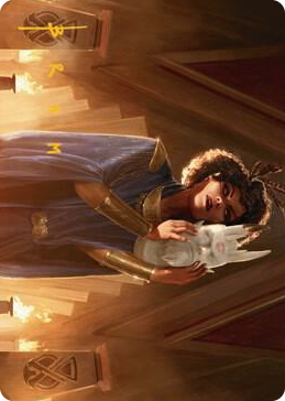 0023 Cormela, Glamour Thief Art Card (Gold-Stamped Signature) S Art Series: Streets of New Capenna