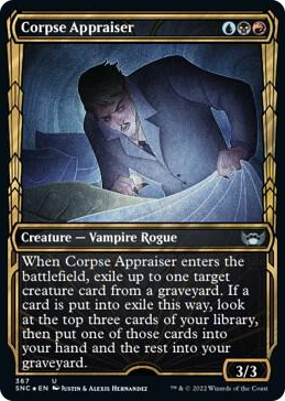 0367 Corpse Appraiser (Gilded Foil) U Streets of New Capenna