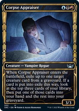 0302 Corpse Appraiser (Showcase) U Streets of New Capenna