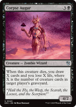 0040 Corpse Augur U Commander: Aetherdrift