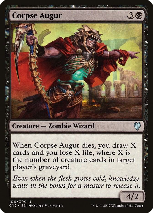 0106 Corpse Augur U Commander 2017