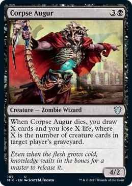 0109 Corpse Augur U Commander: Innistrad: Midnight Hunt