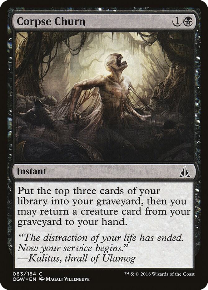 Corpse Churn #83 C - Oath of the Gatewatch Pokemon card