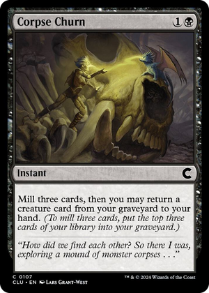 0107 Corpse Churn C Ravnica: Clue Edition