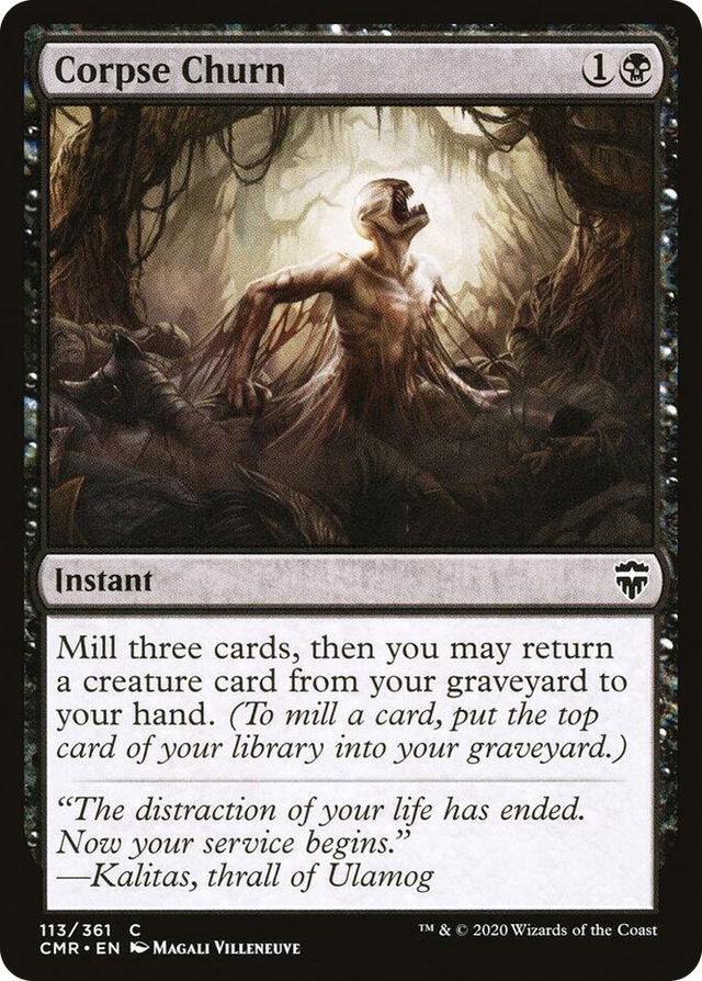 0113 Corpse Churn C Commander Legends